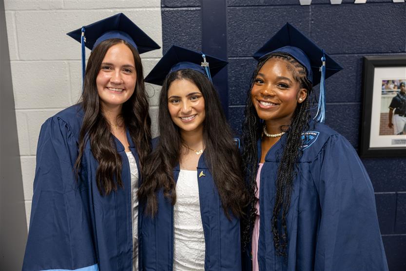 Students celebrate graduating